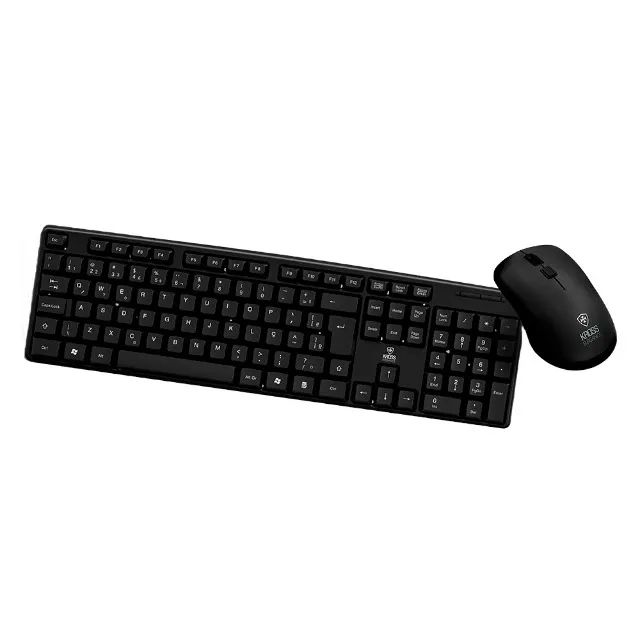 Kit Teclado e Mouse USB, Com Fio, Combo Kross Elegance - KE-KM400V1 2 Preto - Foto 4