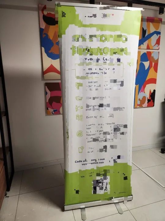 PORTA BANNER ROLL-UP 80x200CM
