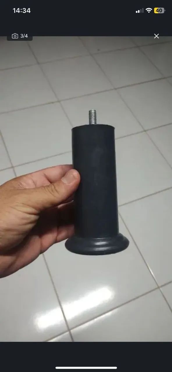 Pés de Cama - Novo kit 7 unidades  - Foto 2