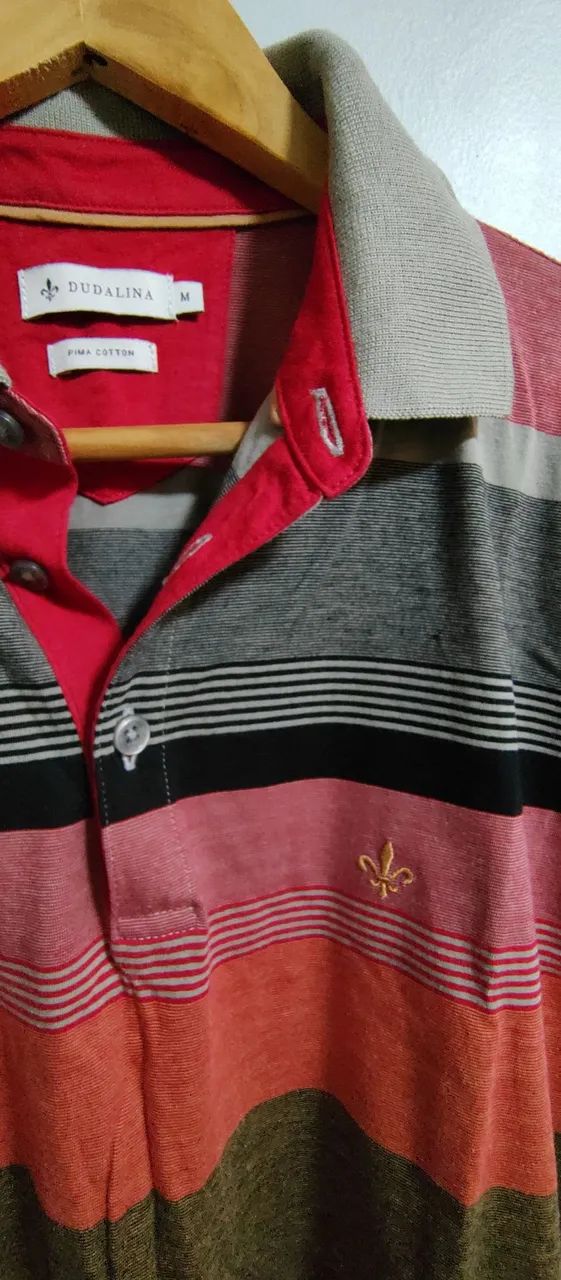 Bazar Camisa Pólo Marca Dudalina Pouco Uso - Foto 3