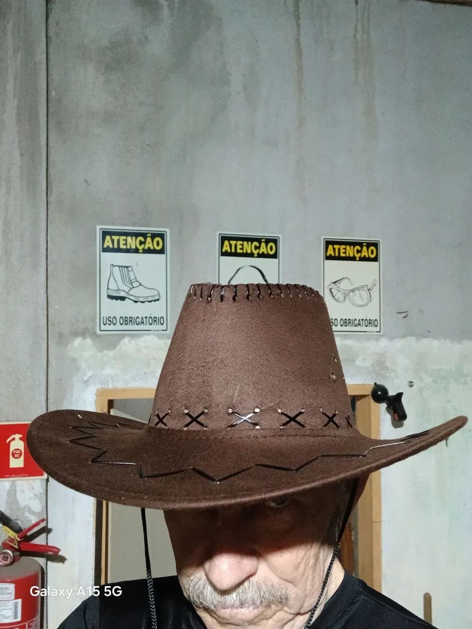 Chapéu  caw boy - Foto 3