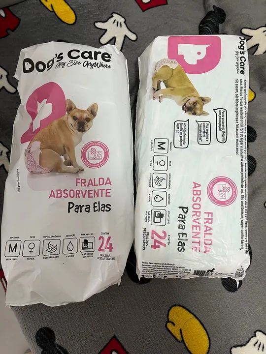 Fralda para pet fêmea Tamanho M