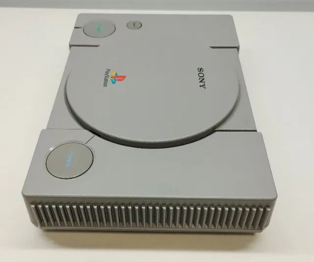 Video Game Sony Playstation 1 Fat Modelo SCPH 5500 Japonês Bloqueado - Foto 3