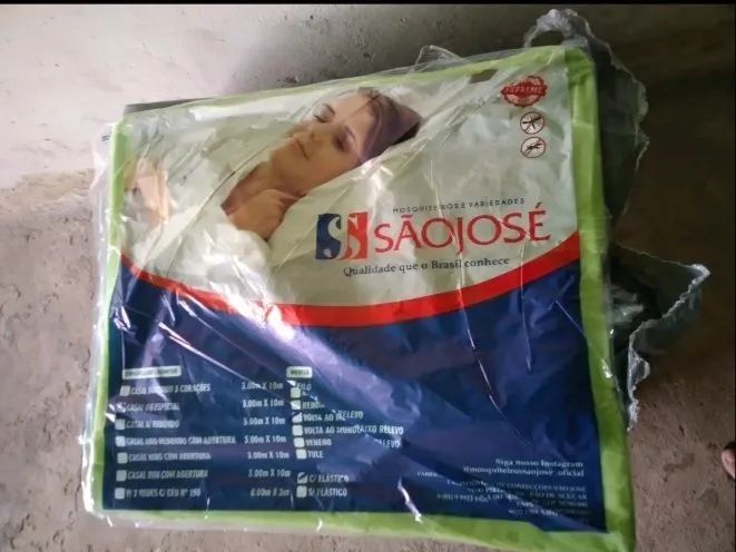 São José Mosquito Net for Couples with Elastic Band
