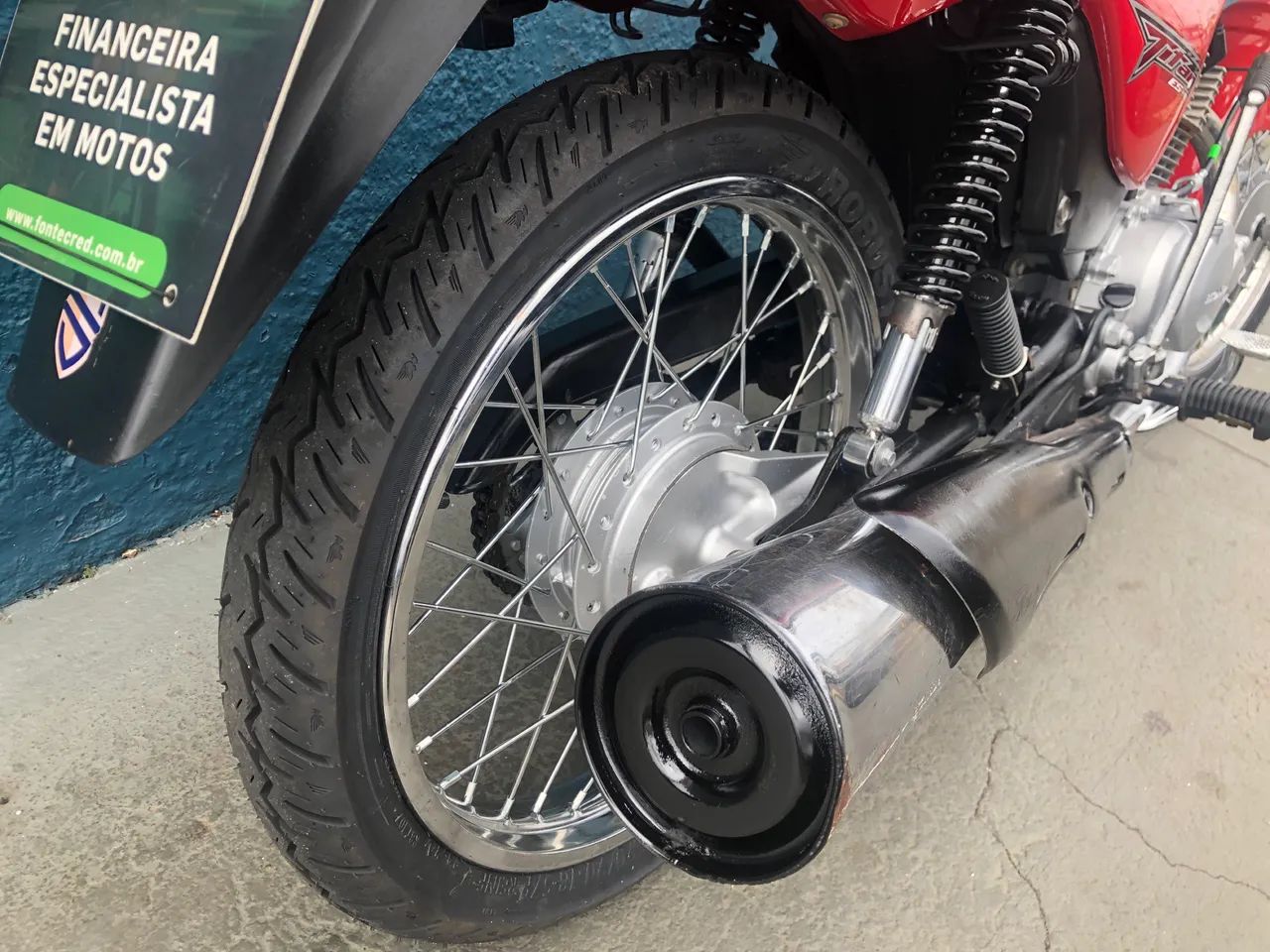 Vendo ou troco por Moto Honda CG Titan 150 2008 EXTRA - Foto 5