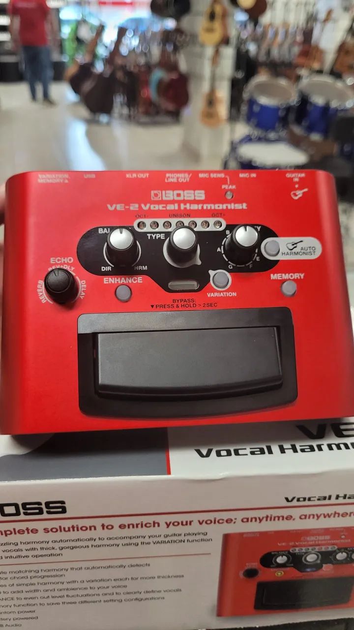 PEDAL BOSS VE-2 P/ VOZ ( loja ) 