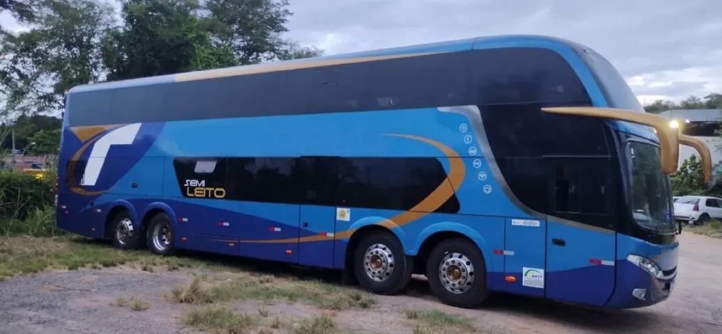 ÔNIBUS RODOVIÁRIO DE TURISMO COMIL CAMPIONE DD VOLVO B 450R 8×2 - ANO/MODELO: 2014/2014 - Foto 3
