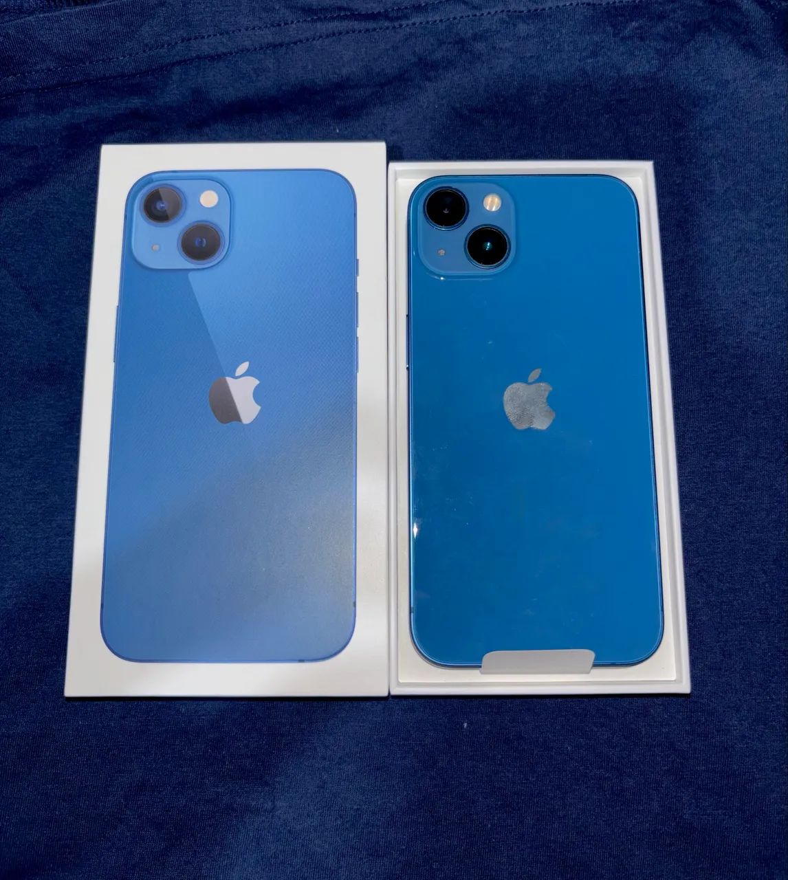 iPhone 13 256gb azul, usado. - Celulares e Smartphones - Quintino