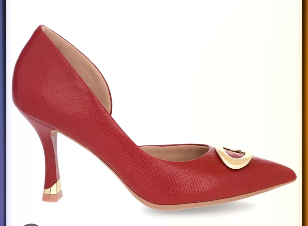 SCARPIN EM COURO USAFLEX  - Foto 4