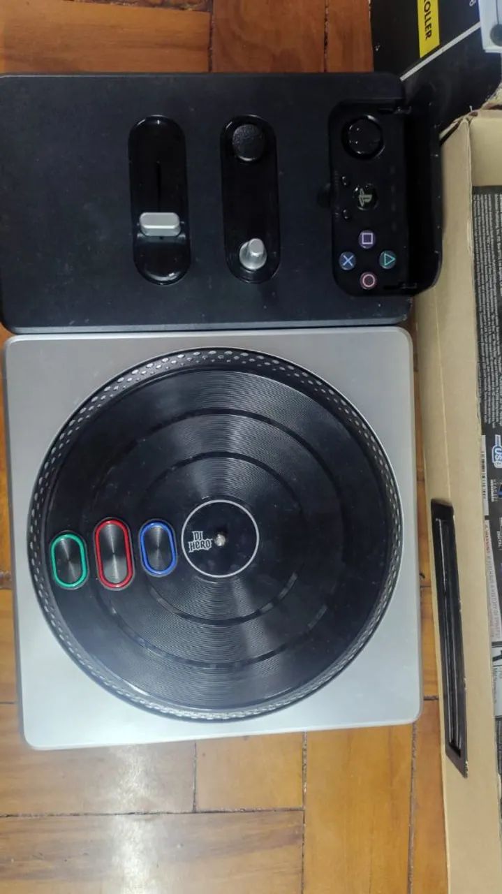 Controladora DJ Hero Turntable Original PS3 PS2 