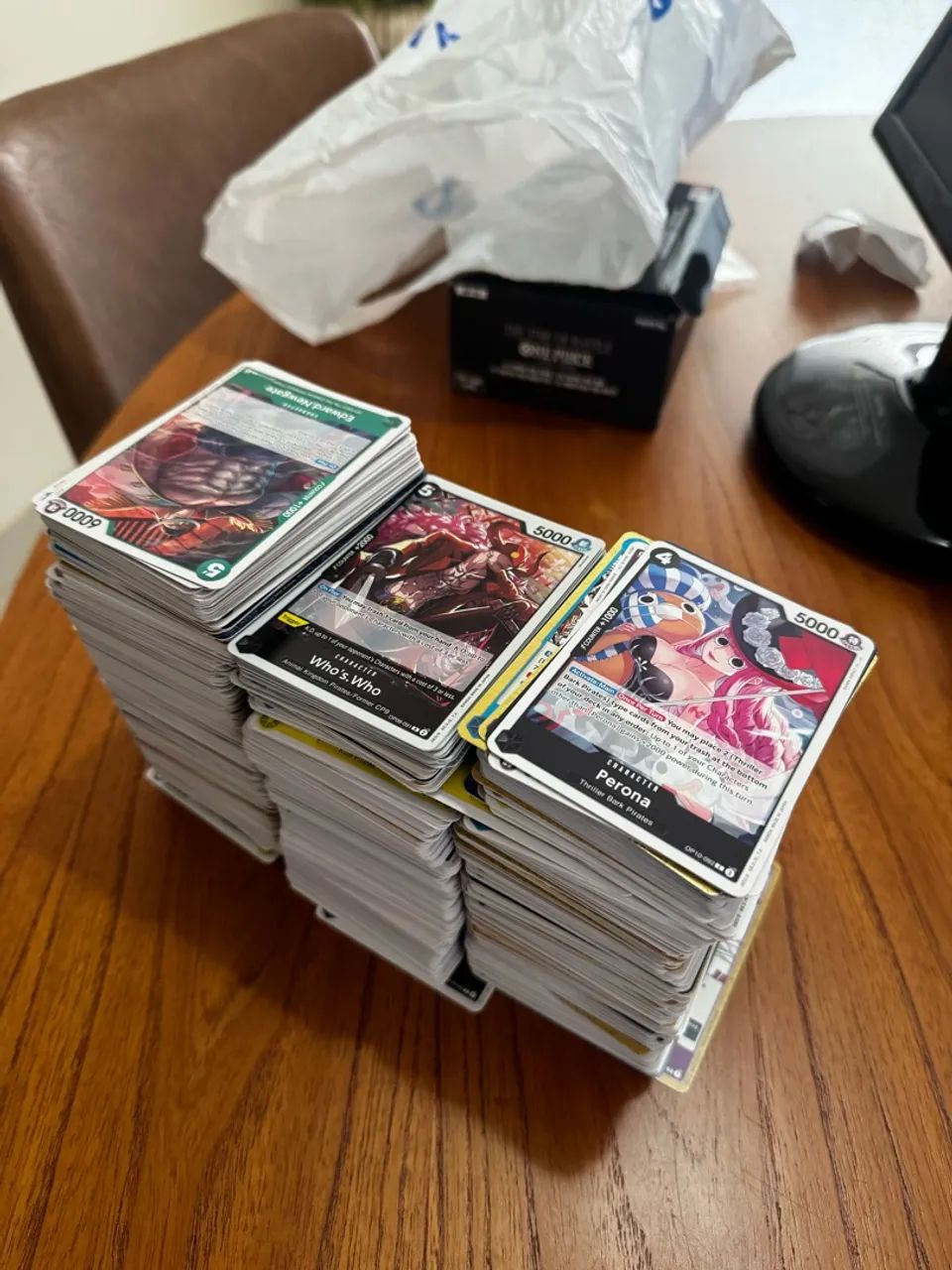 Coleção One Piece TCG cartas ultra raras + bulk  - Foto 3