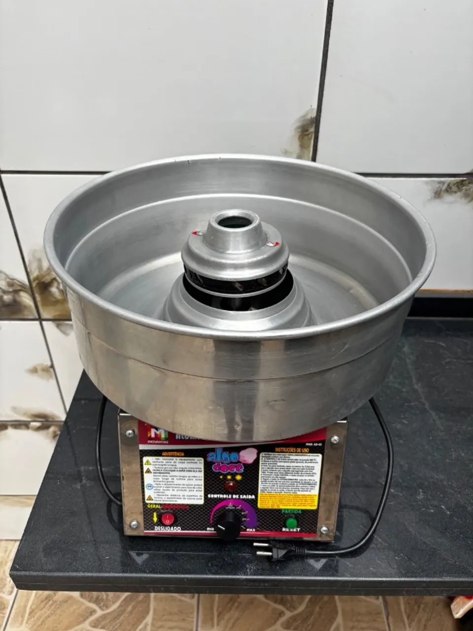Máquina de algodão doce 