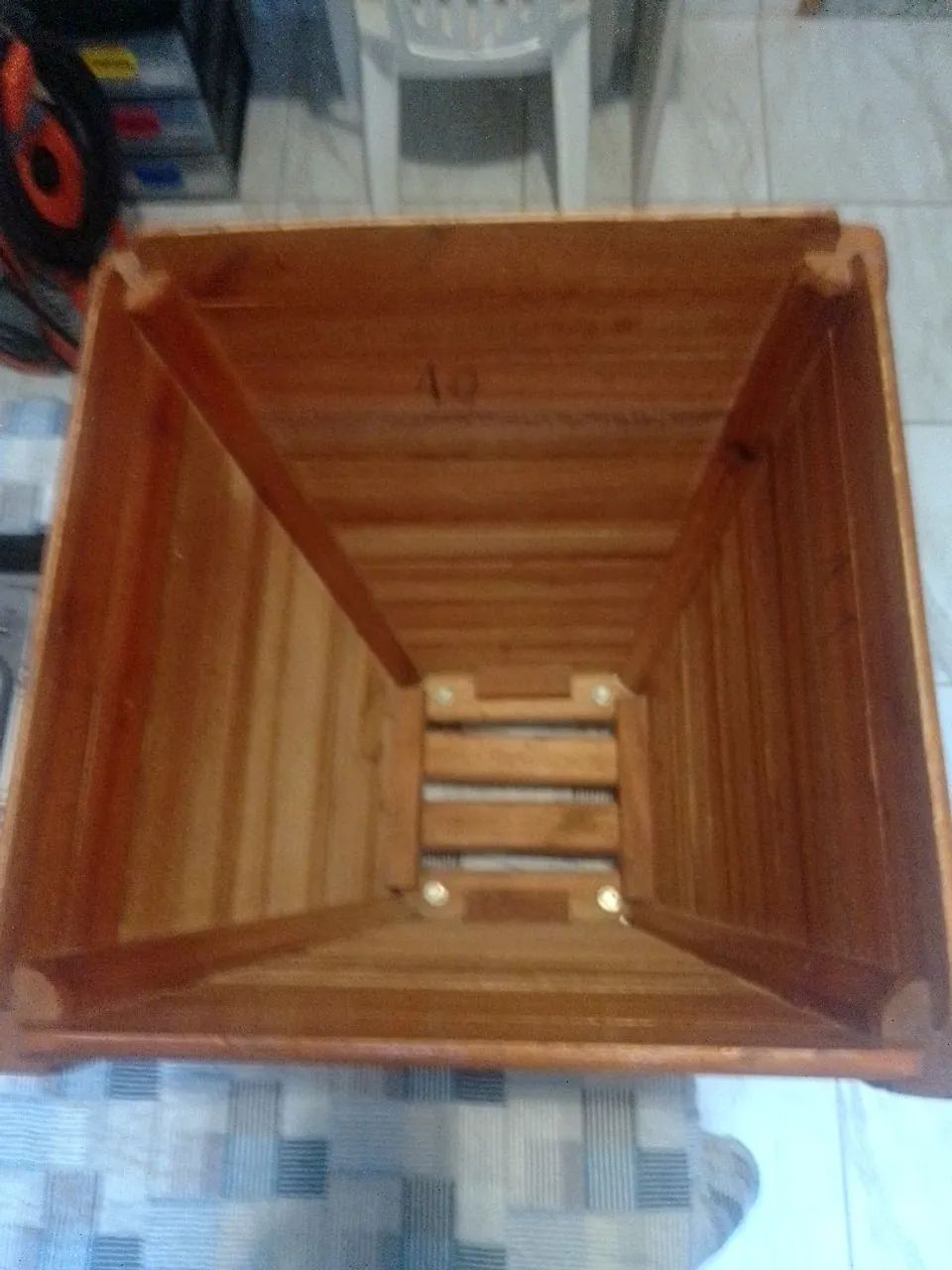 Vaso de madeira  - Foto 2
