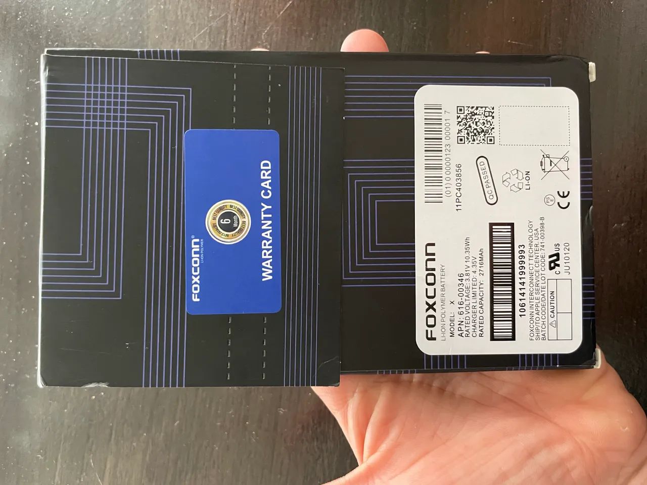 Bateria de IPhone X