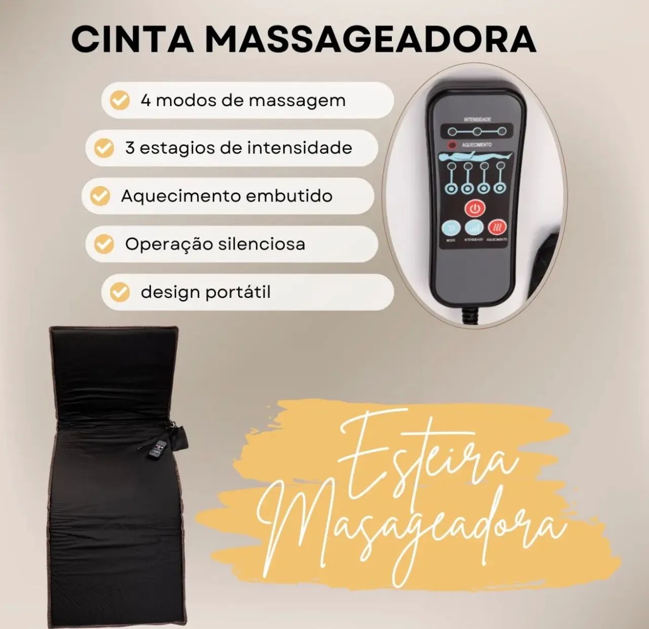 Esteira de massagem  - Foto 2