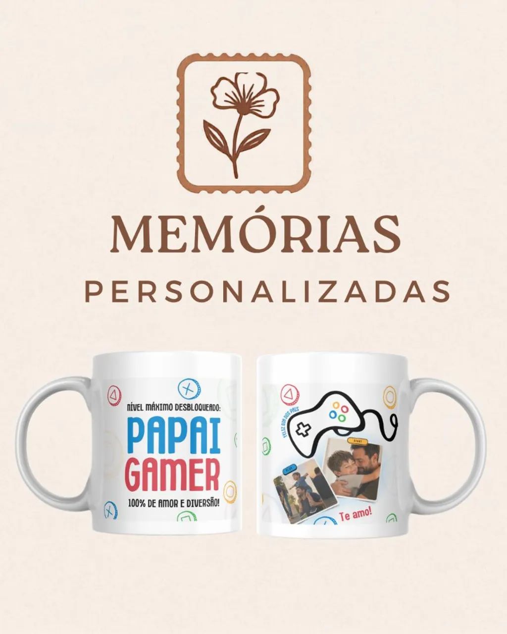 Caneca personalizada dia dos pais  - Foto 2