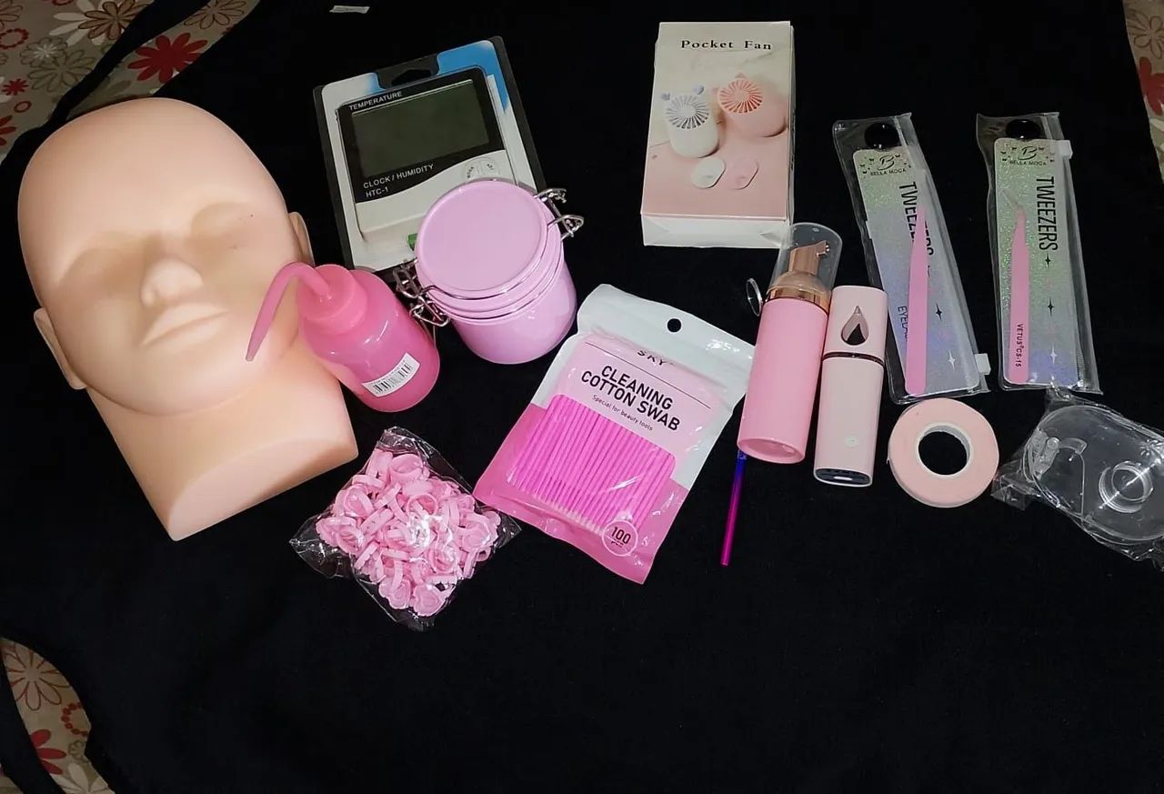 Kit para extensão de cílios 