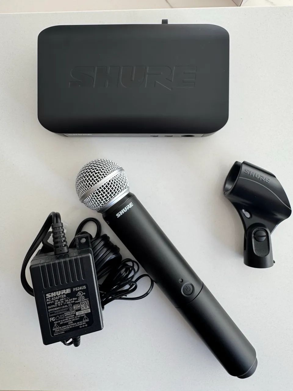 Microfone sem fio Shure BLX24 SM58 - Foto 2