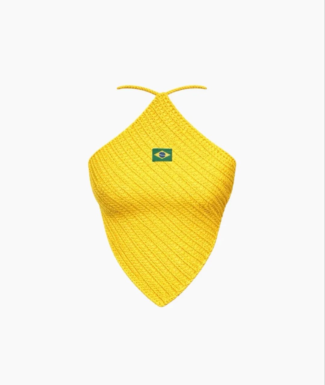 Top Brasil de crochê  - Foto 3