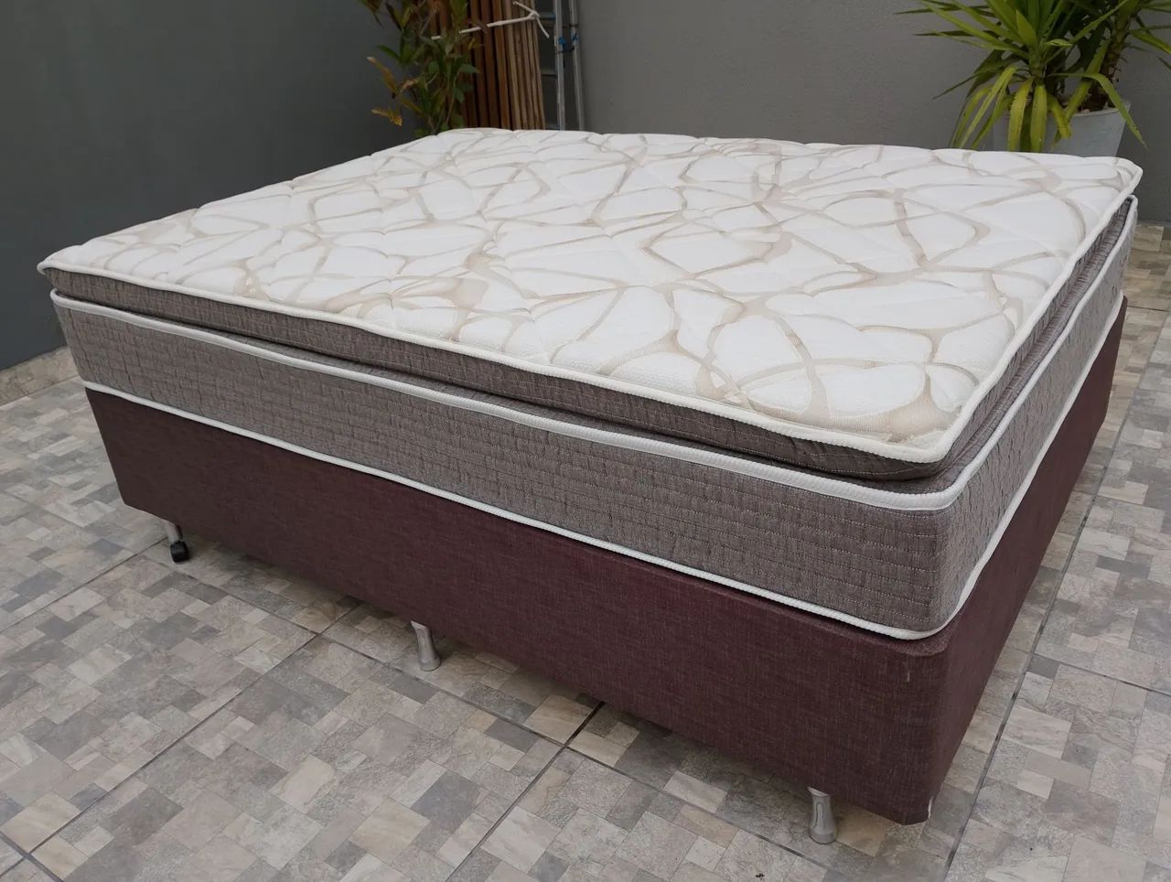 Cama Box Casal Ortobom Ouro Spring/Fabricado 2025 - Foto 5