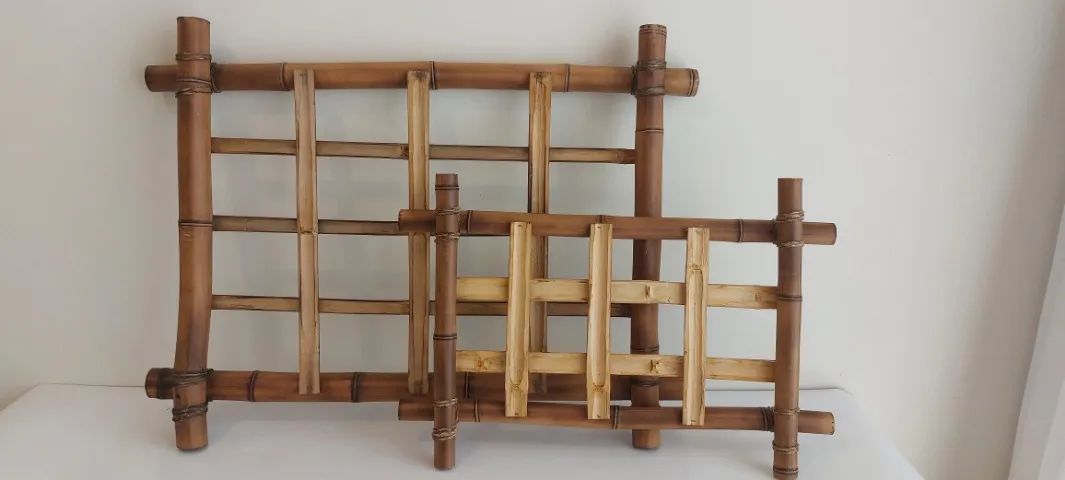 2 Suportes de bambu para plantas (parede) - Foto 4