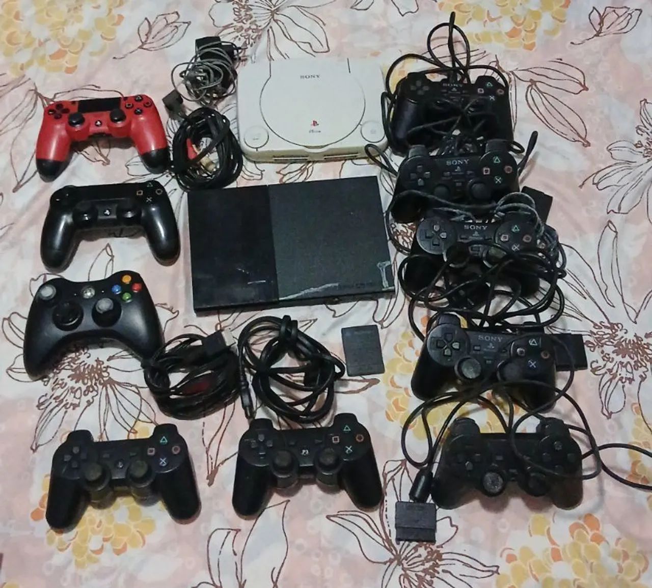 Lote de Controles e Consoles (no estado)