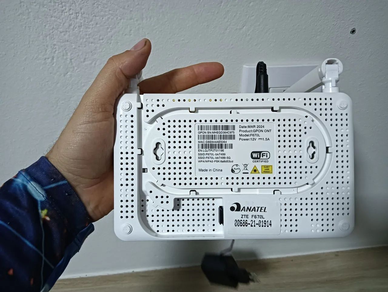 Vendo ONT ZTE F670L - Foto 2