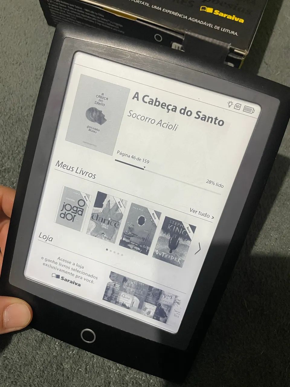 E Reader- Leitor de Livros Digitais LEV