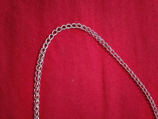 Cordão de prata 65 cm  - Foto 2