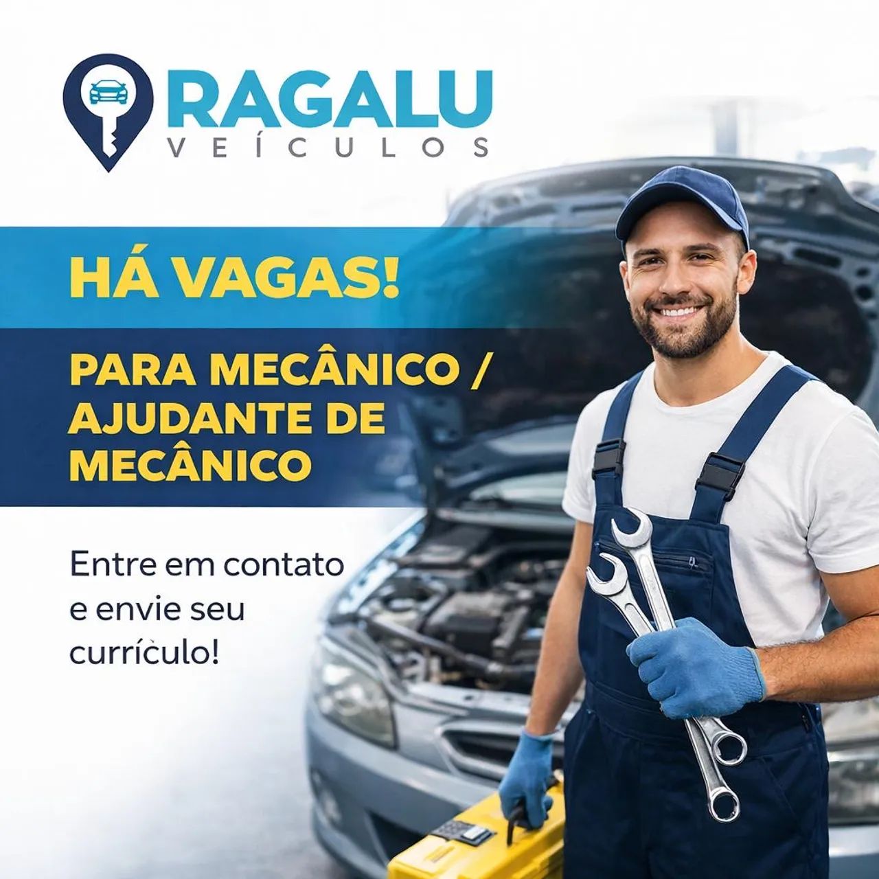 Vaga Mecânico / Ajudante de Mecânico - Vagas de emprego - Vila ...