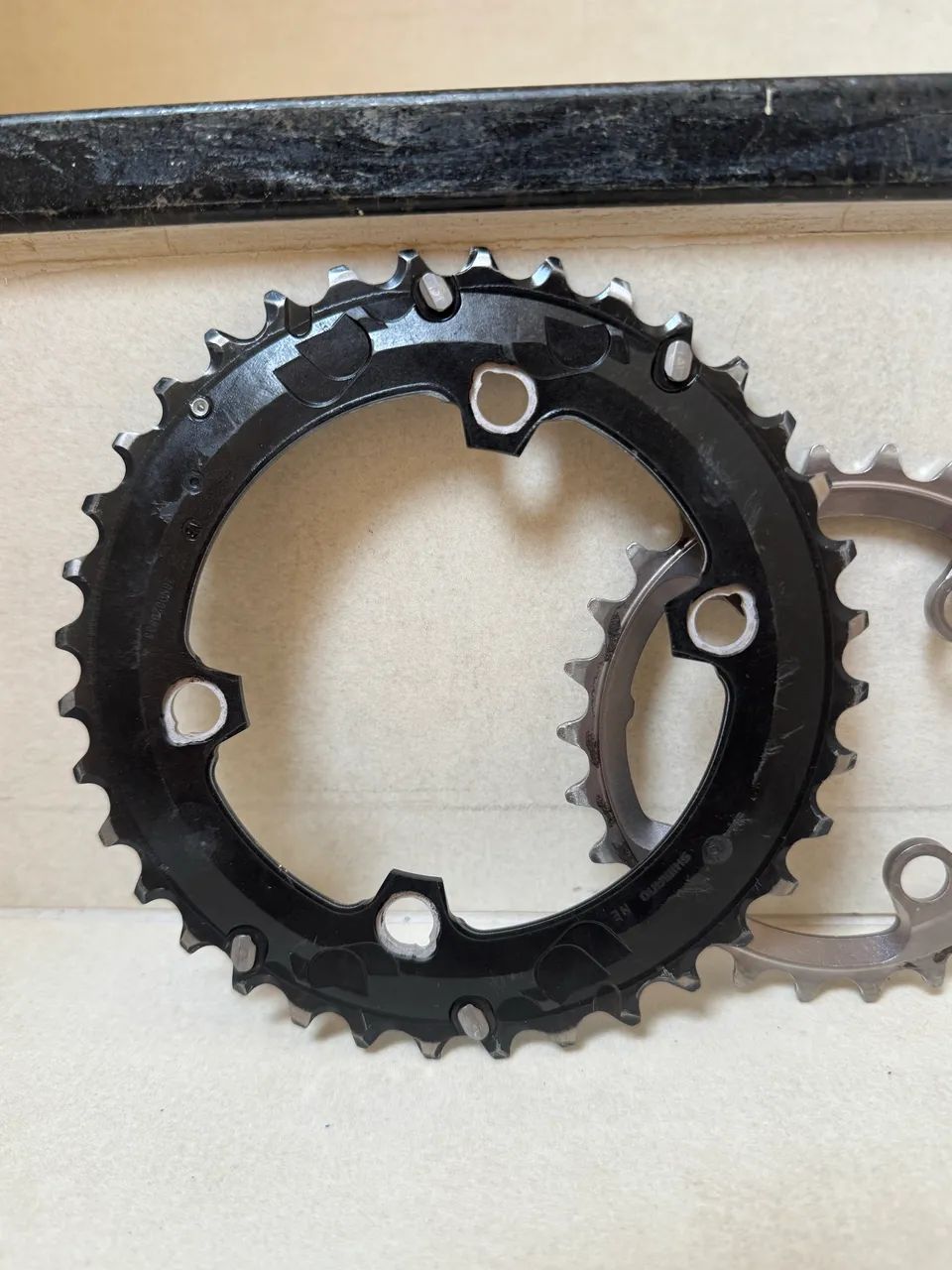 Coroa dupla xtr m9000 36/26 - Foto 2