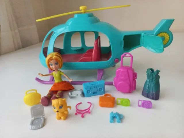 Polly Helicóptero com Acessórios