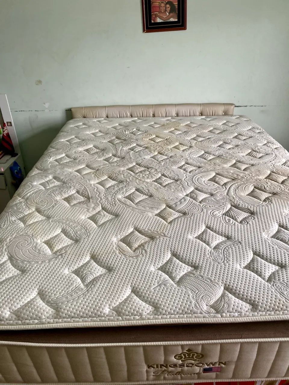 Colchão Queen Kingsdown Platinum Eurocolchões - Pouco Usado - Foto 2