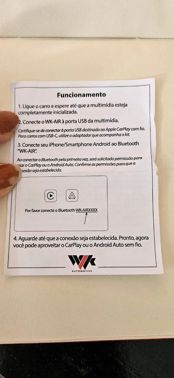 Adaptador Carplay e Android Auto sem Fio Universal - Foto 5