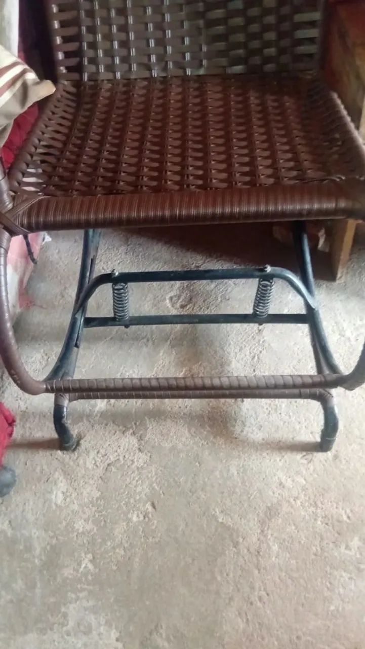 Cadeira de balanço. 