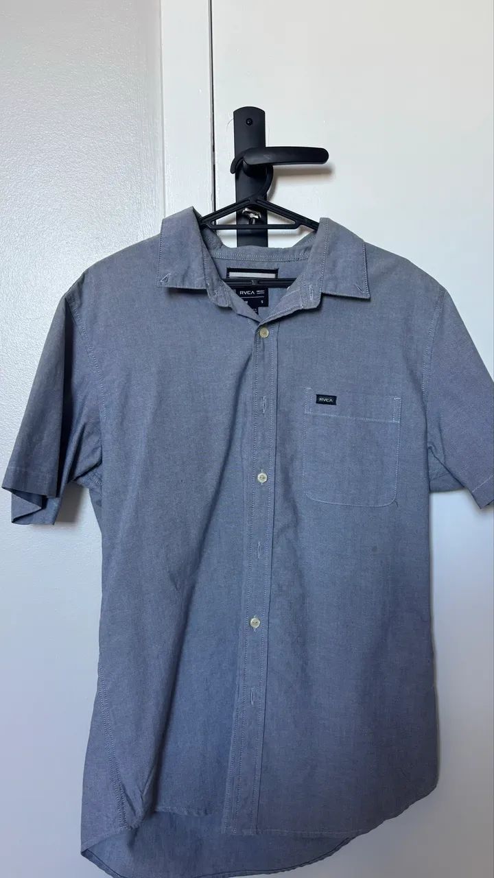 camisa azul rvca - Foto 3