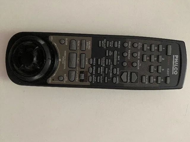 Controle Remoto de Video Cassete Philco 