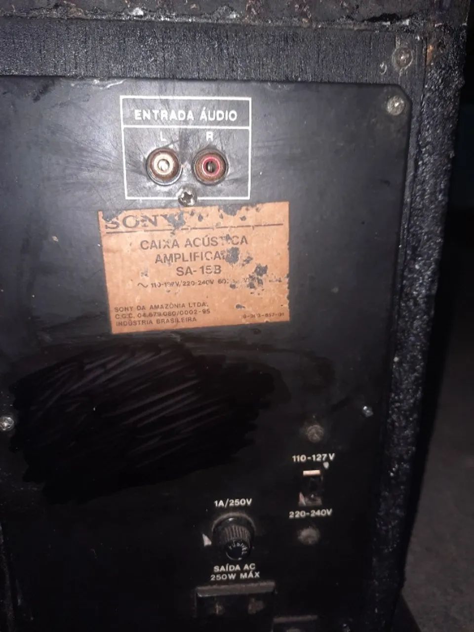 Caixas Amplificadas Sony SA-15B - Foto 3