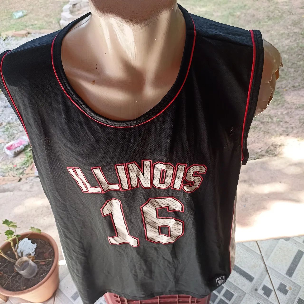 Camisa do Illinois nba
