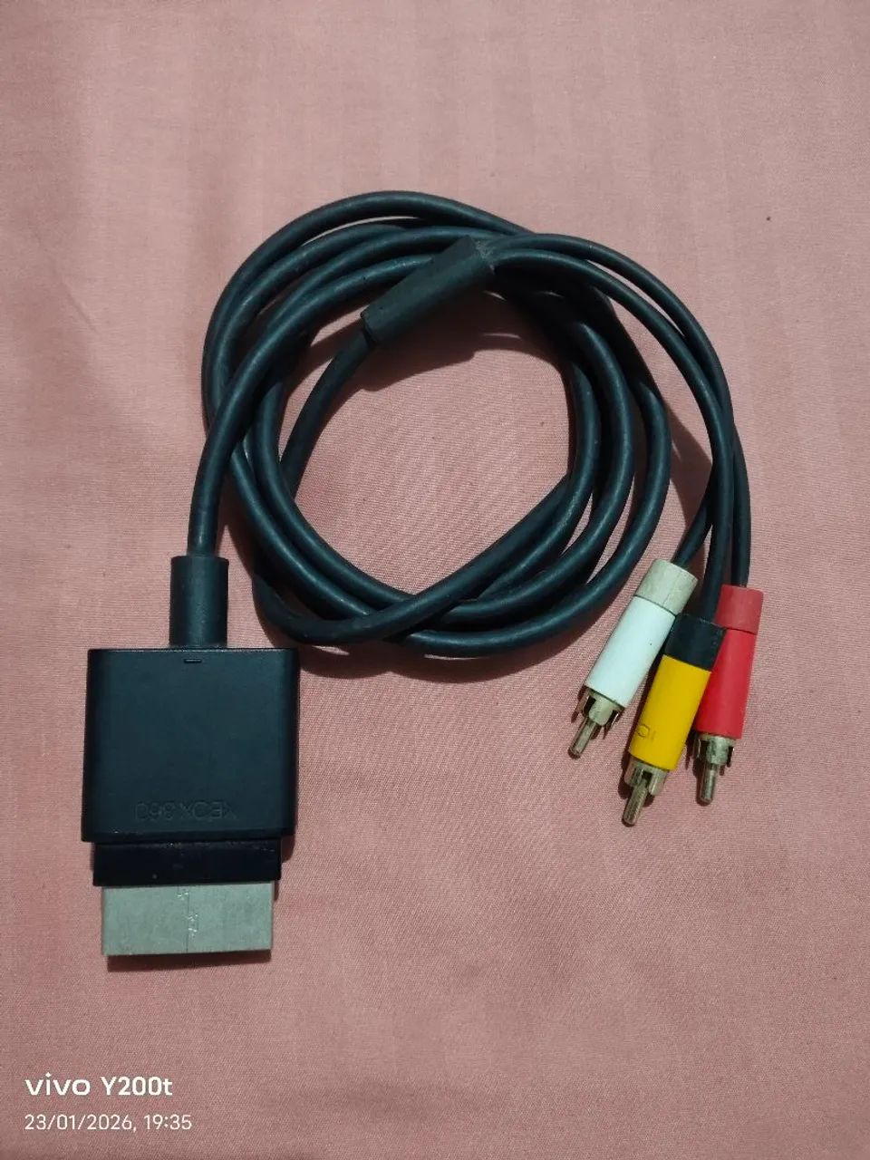 Cabo Componente Original Xbox 360 RCA Video e Áudio  - Foto 4
