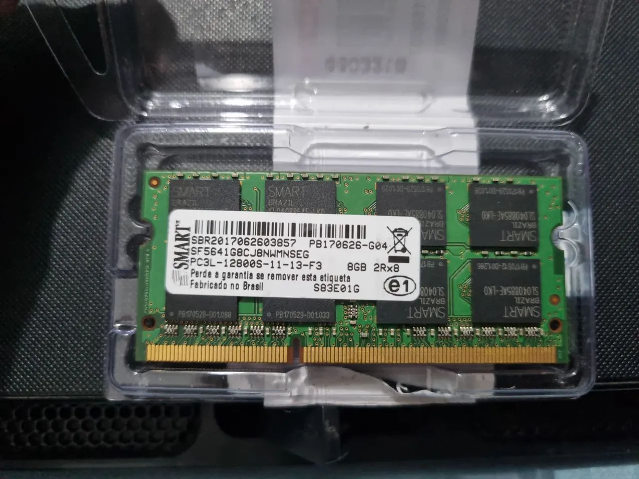 Memória Notebook DDR3L 8Gb Smart 12000s Original
