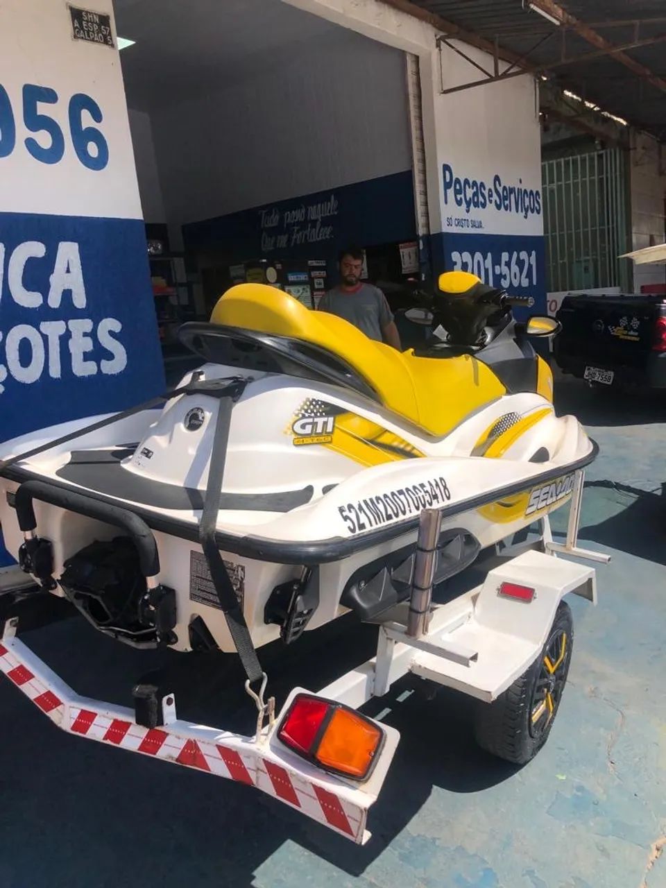 Jet-ski GTI 130 SEADOO!!!