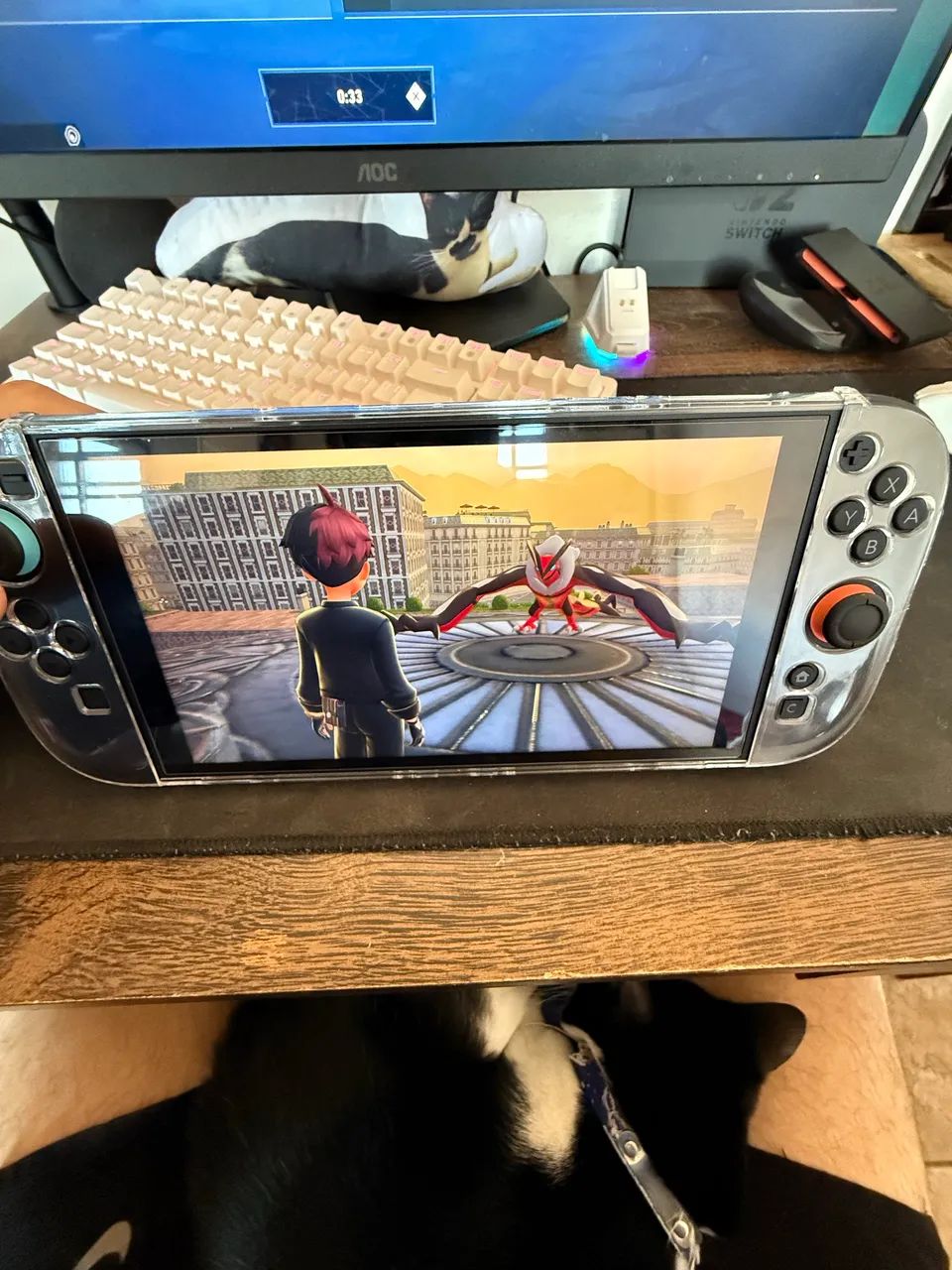 NINTENDO SWITCH 2 com 4 JOGOS - Foto 2