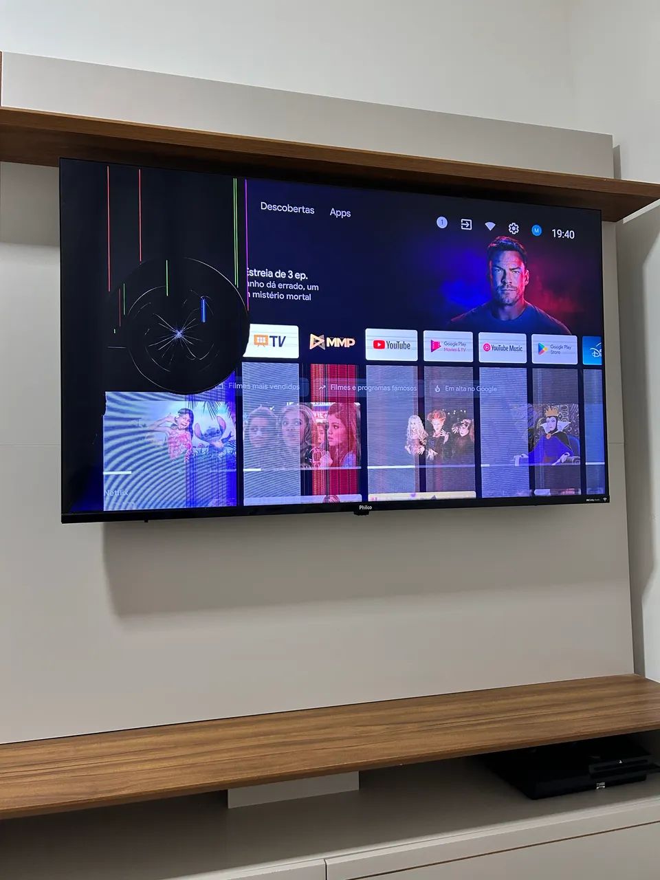 TELEVISÃO PHILCO (COM DEFEITO) PARA PEÇAS OU CONSERTAR - Foto 2