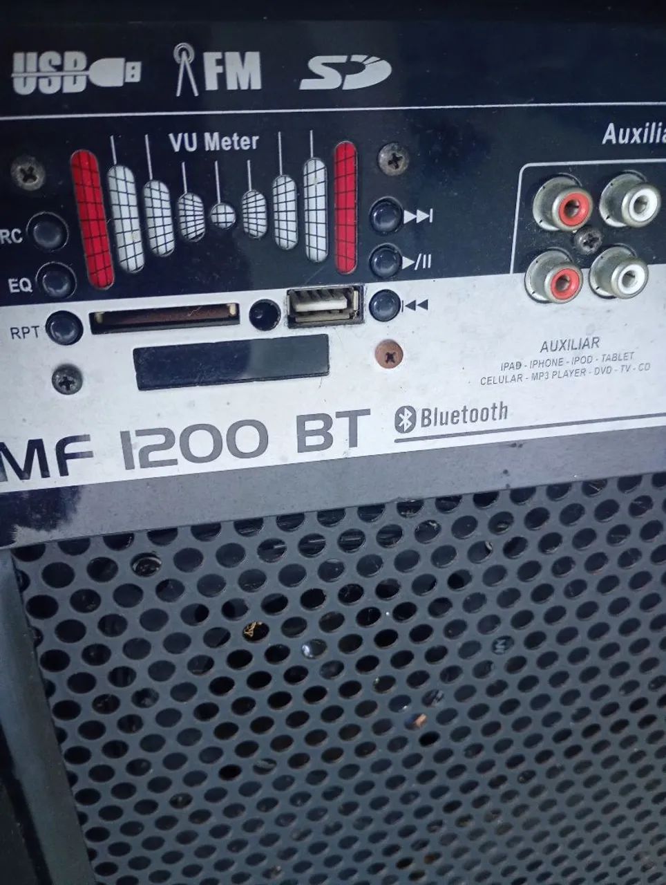 Vendo caixa de som amplificada 1200 watts  - Foto 2