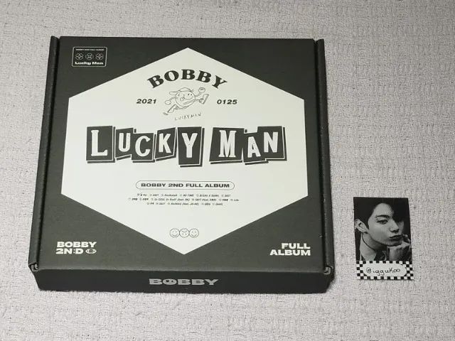 BOBBY IKON ÁLBUM LUCKY MAN - A ver.