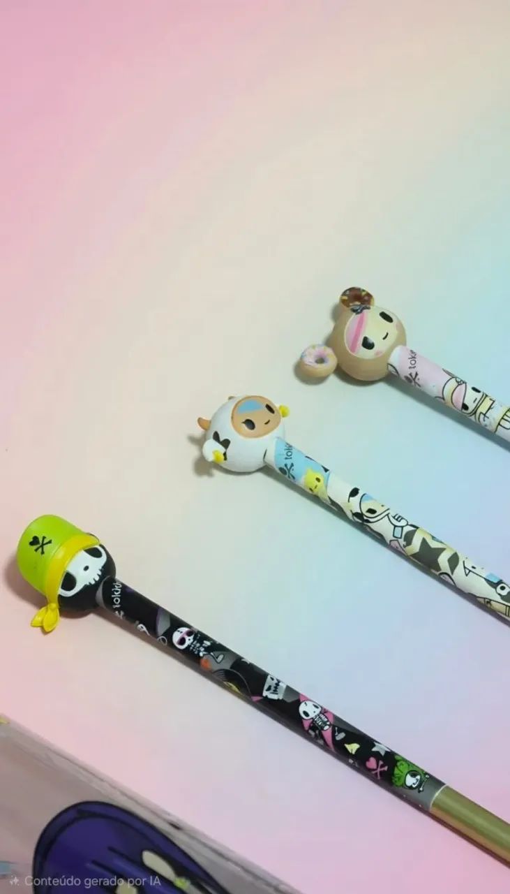 Kit Pincéis TokiDoki - Importado Sephora - Foto 2