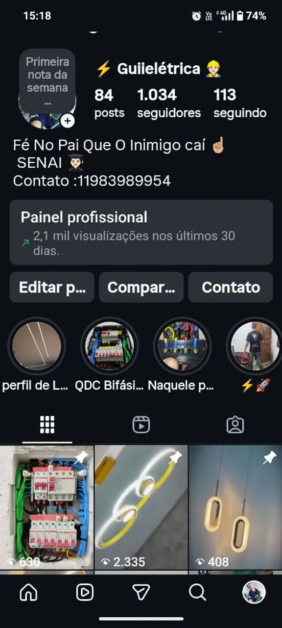 Eletricista Instalador 