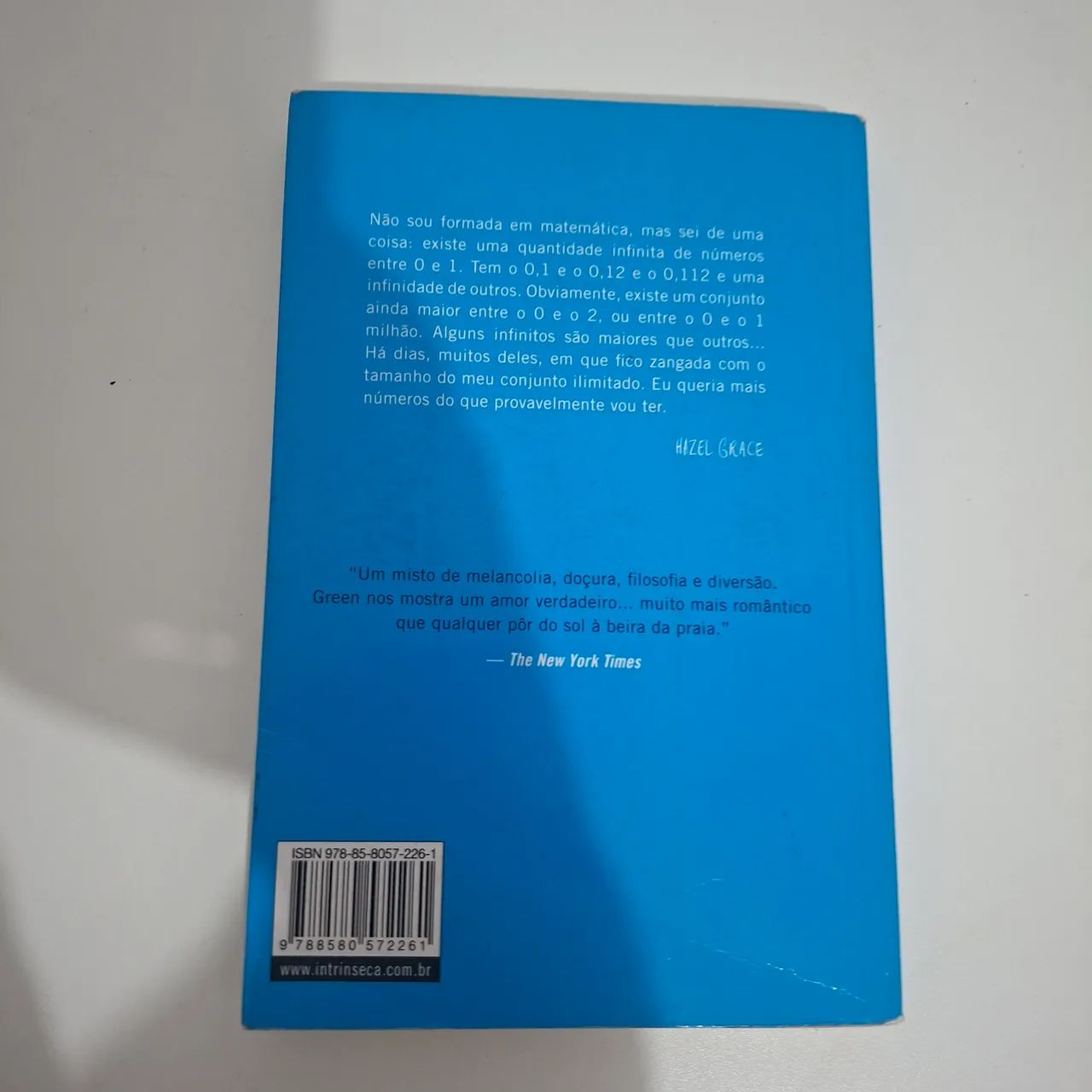 Livro A culpa é das estrelas  - Foto 3