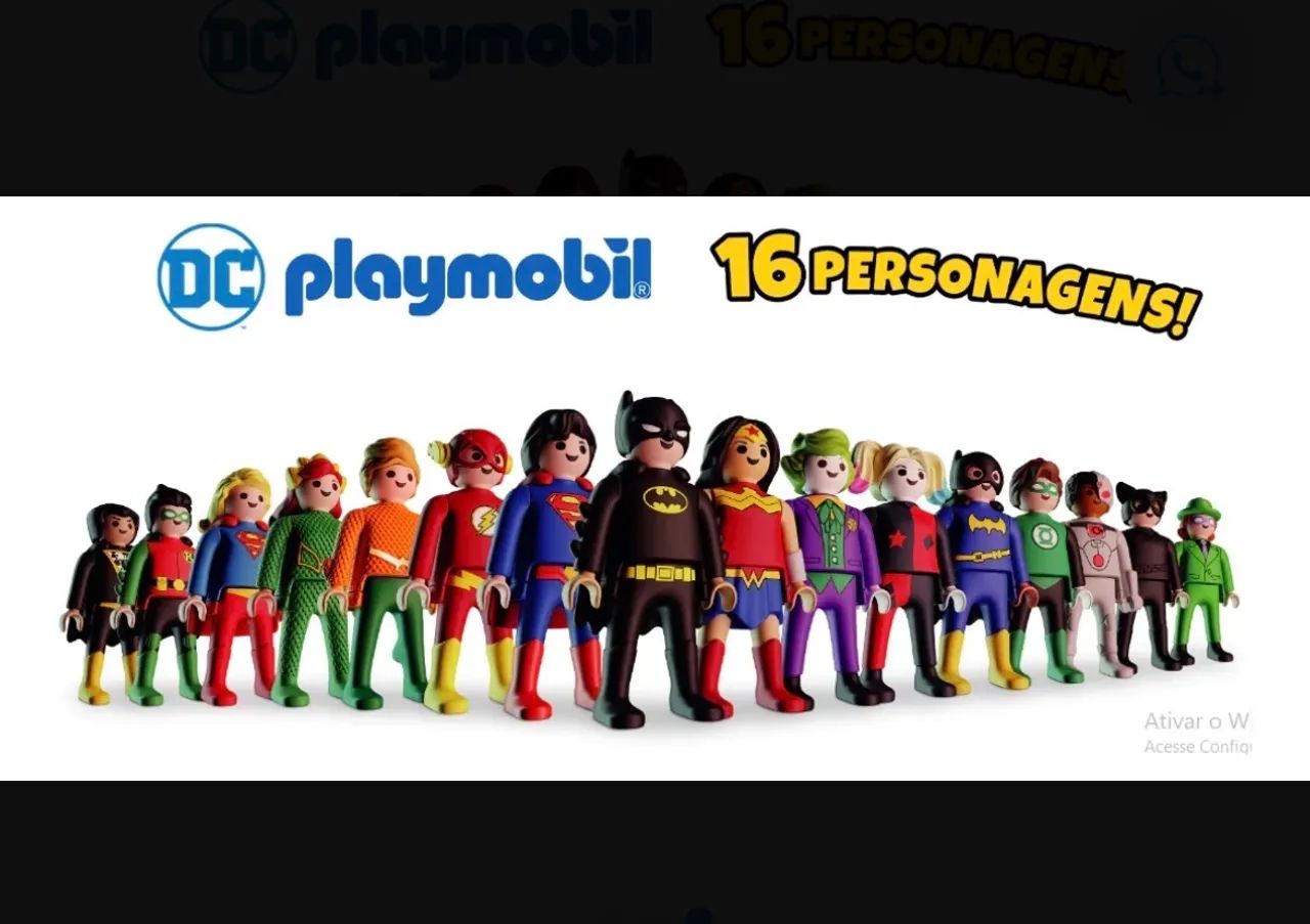 Coleção Completa Playmobil DC Comics - Foto 4